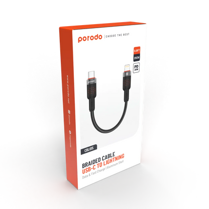 Porodo Braided Cable