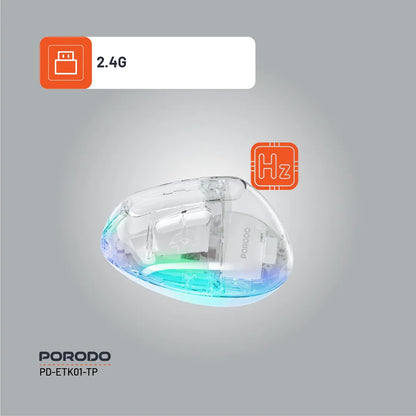 Porodo Vertical 4800 DPI Wireless Mouse