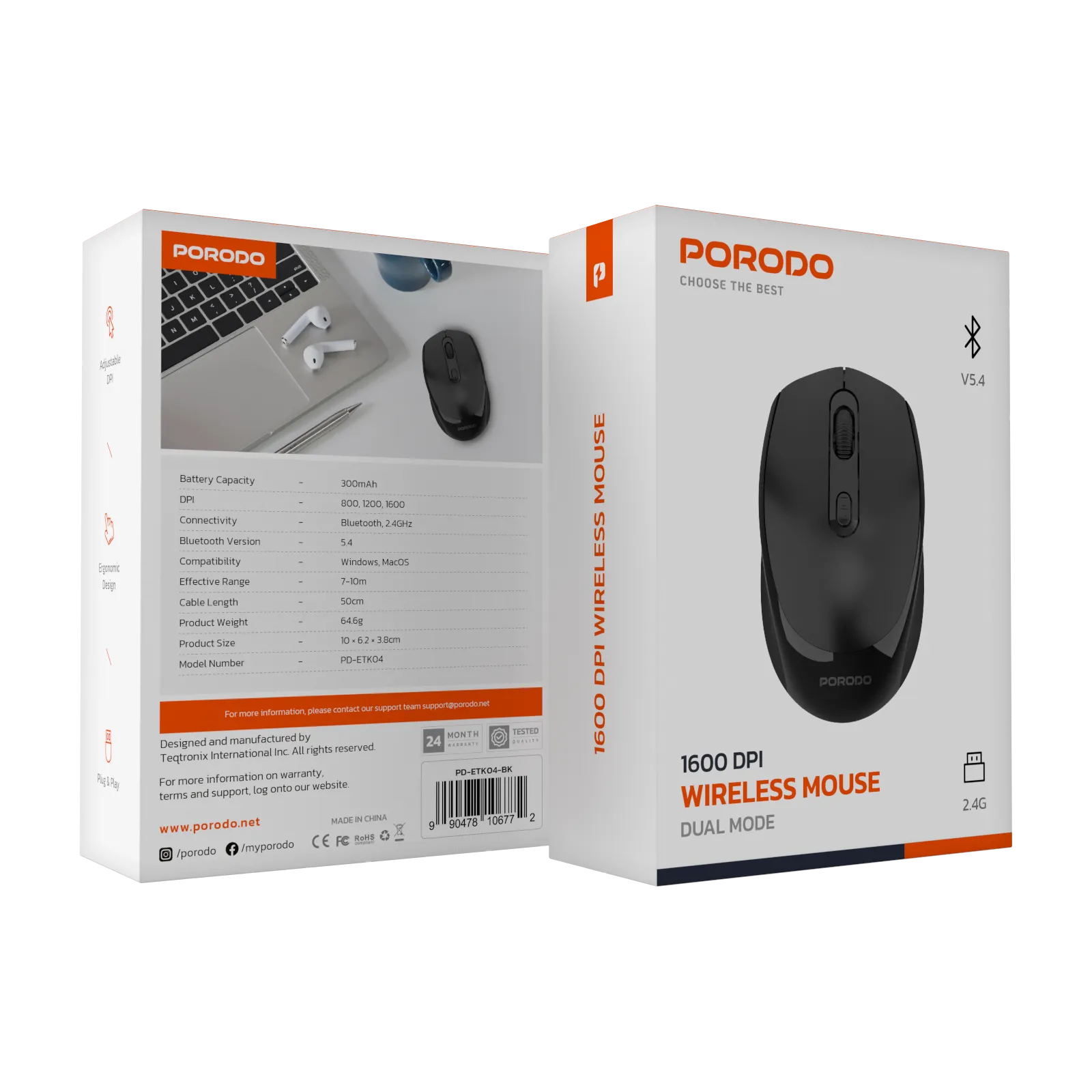 Porodo Wireless Mouse