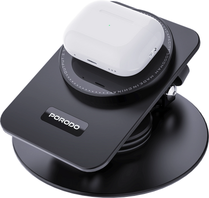 Porodo Wireless Charging Rotating Stand