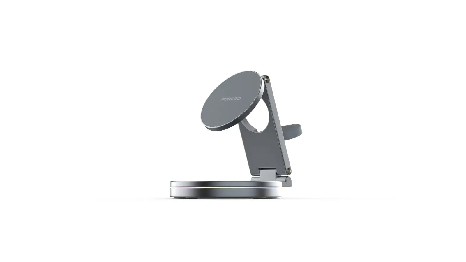 Porodo Rotating Base Three-Device Wireless Charger