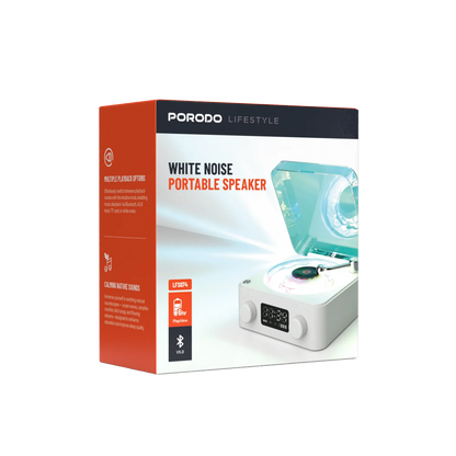 Porodo Lifestyle White Noise Portable Speaker