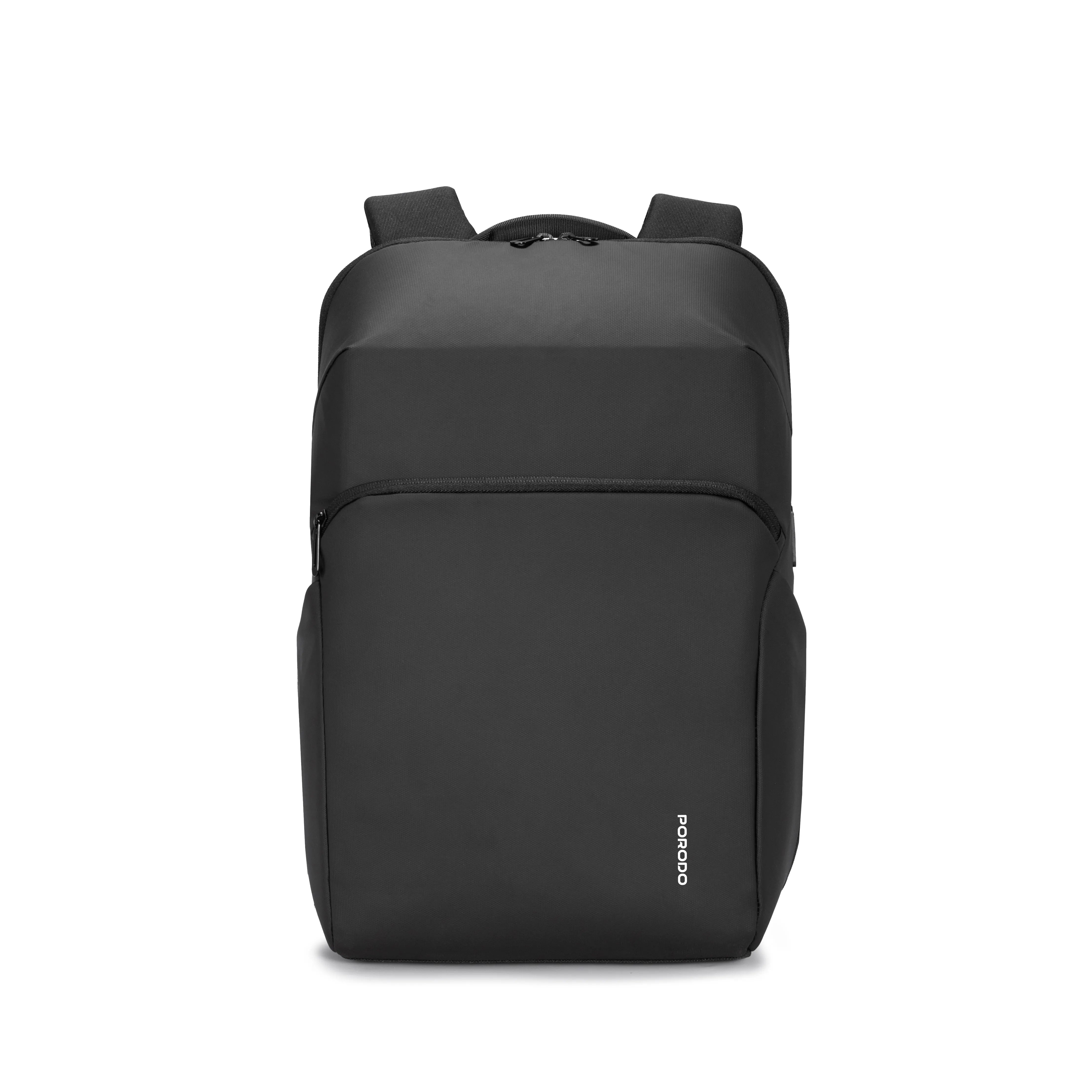 Porodo Lifestyle Water-Resistant PU Backpack