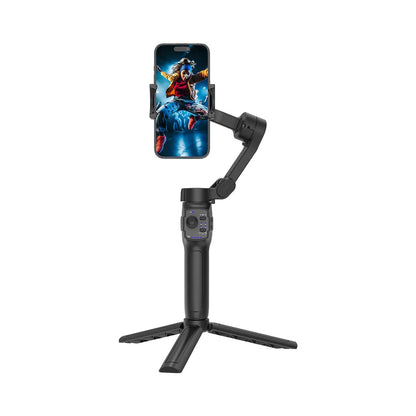 Porodo 3-Axis Gimbal Stabilizer Magnetic Fill Light