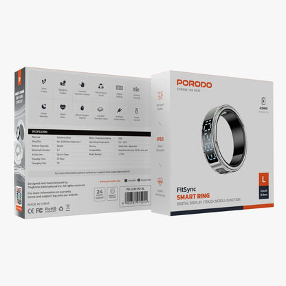 Porodo FitSync Smart Ring