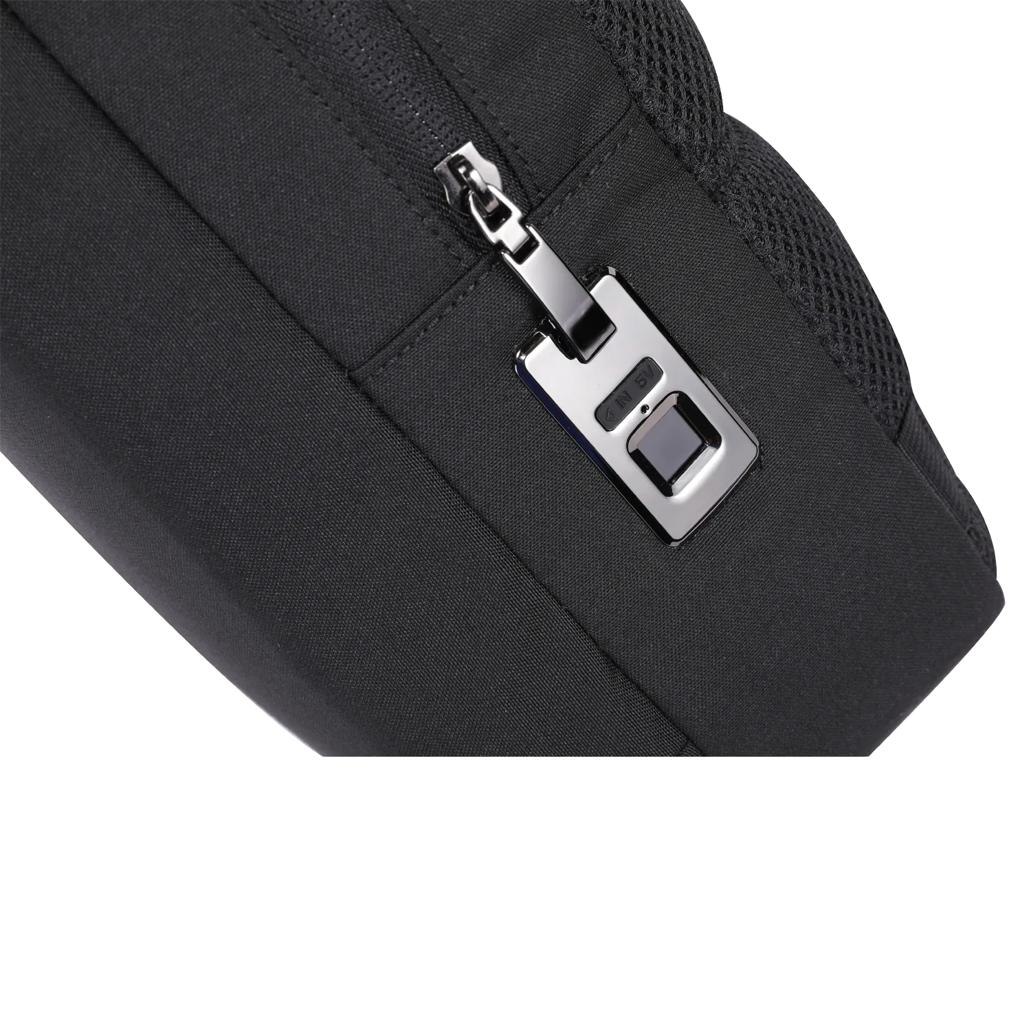Porodo Lifestyle Cross Body Sling Bag With Fingerprint Lock