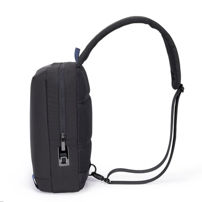 Porodo Lifestyle Cross Body Sling Bag With Fingerprint Lock