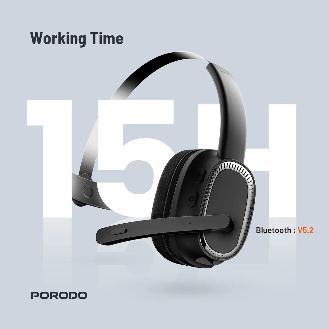 Porodo ENC Wireless Work Headphone