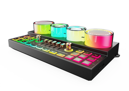 Porodo Soundtec Audiolink Multi-Platform Audio Mixer & Speaker
