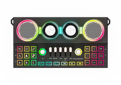 Porodo Soundtec Audiolink Multi-Platform Audio Mixer & Speaker
