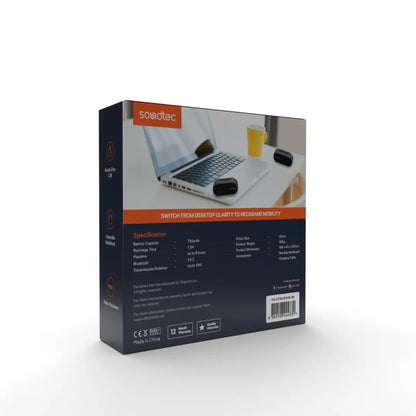Porodo Soundtec Neck Audio Wireless Speaker And Detachable Design