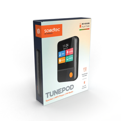Porodo Soundtec Tune pod Speaker MP3 player FM Radio