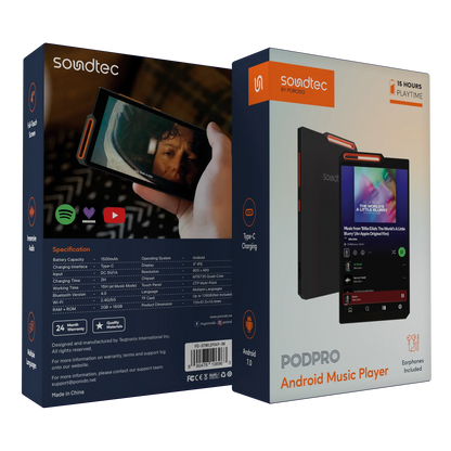 Porodo Soundtec Pod Pro Android Music Player