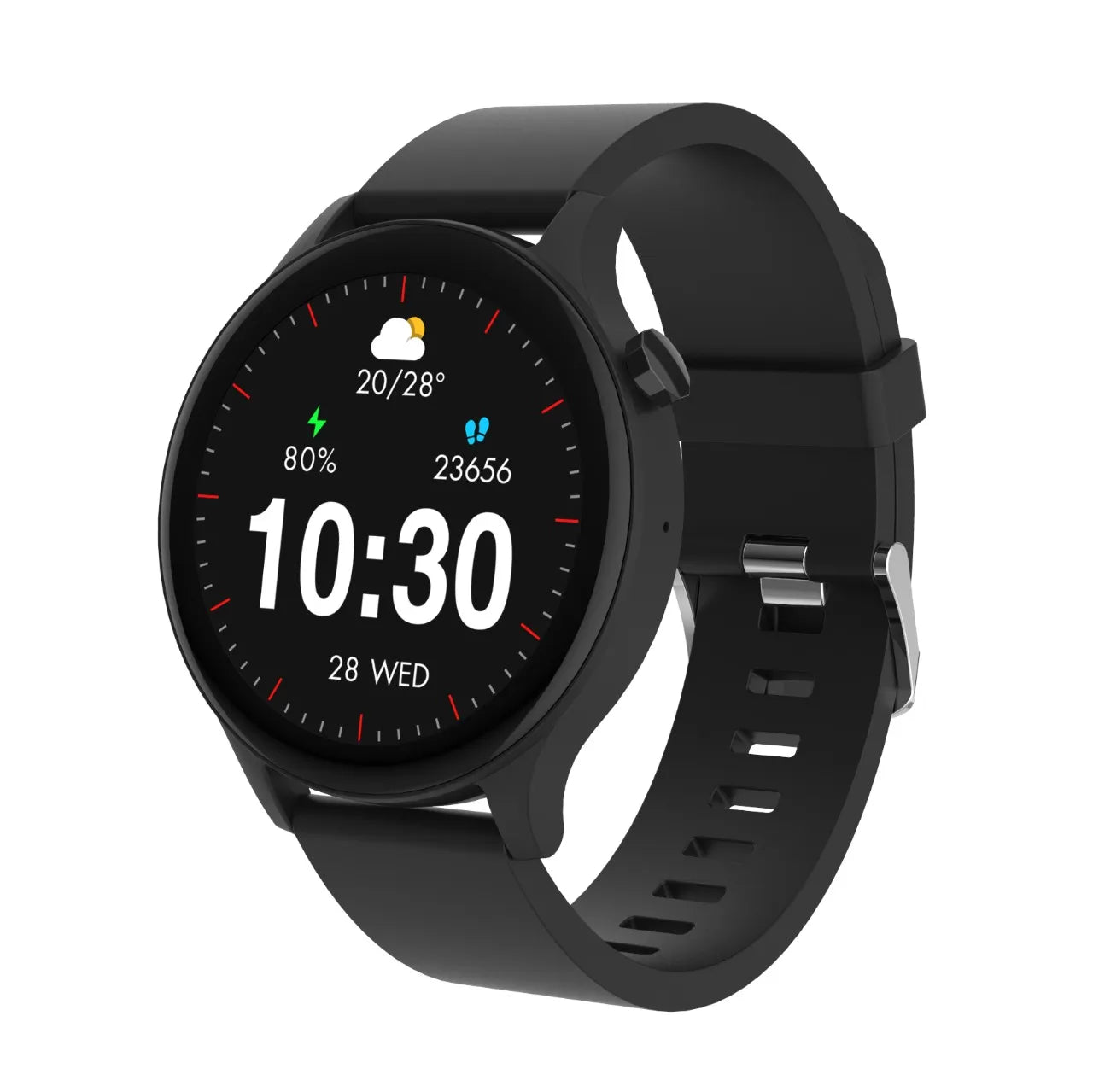 Porodo Essential Pulse Smart Watch 1.38" HD Display