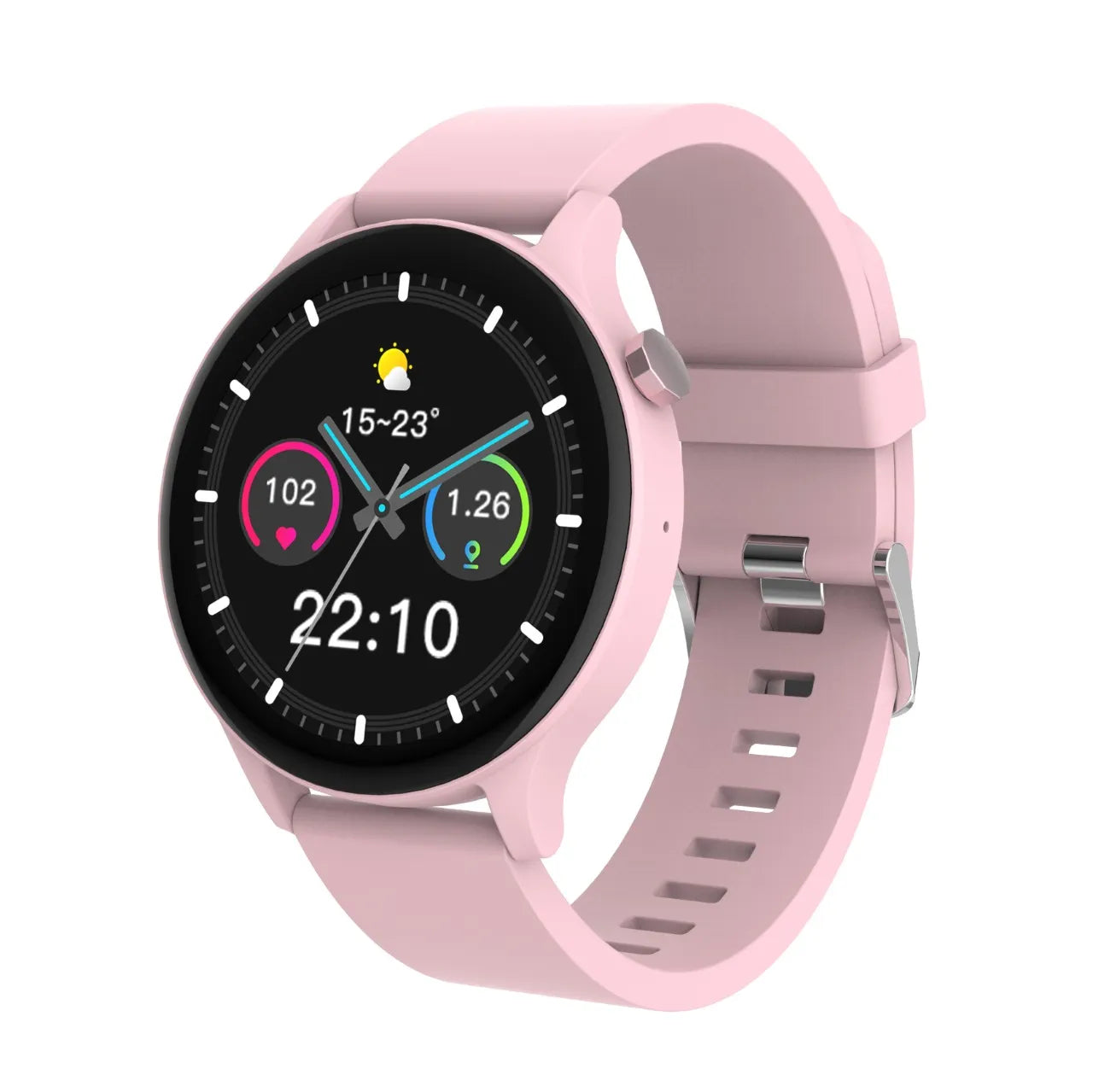 Porodo Essential Pulse Smart Watch 1.38" HD Display