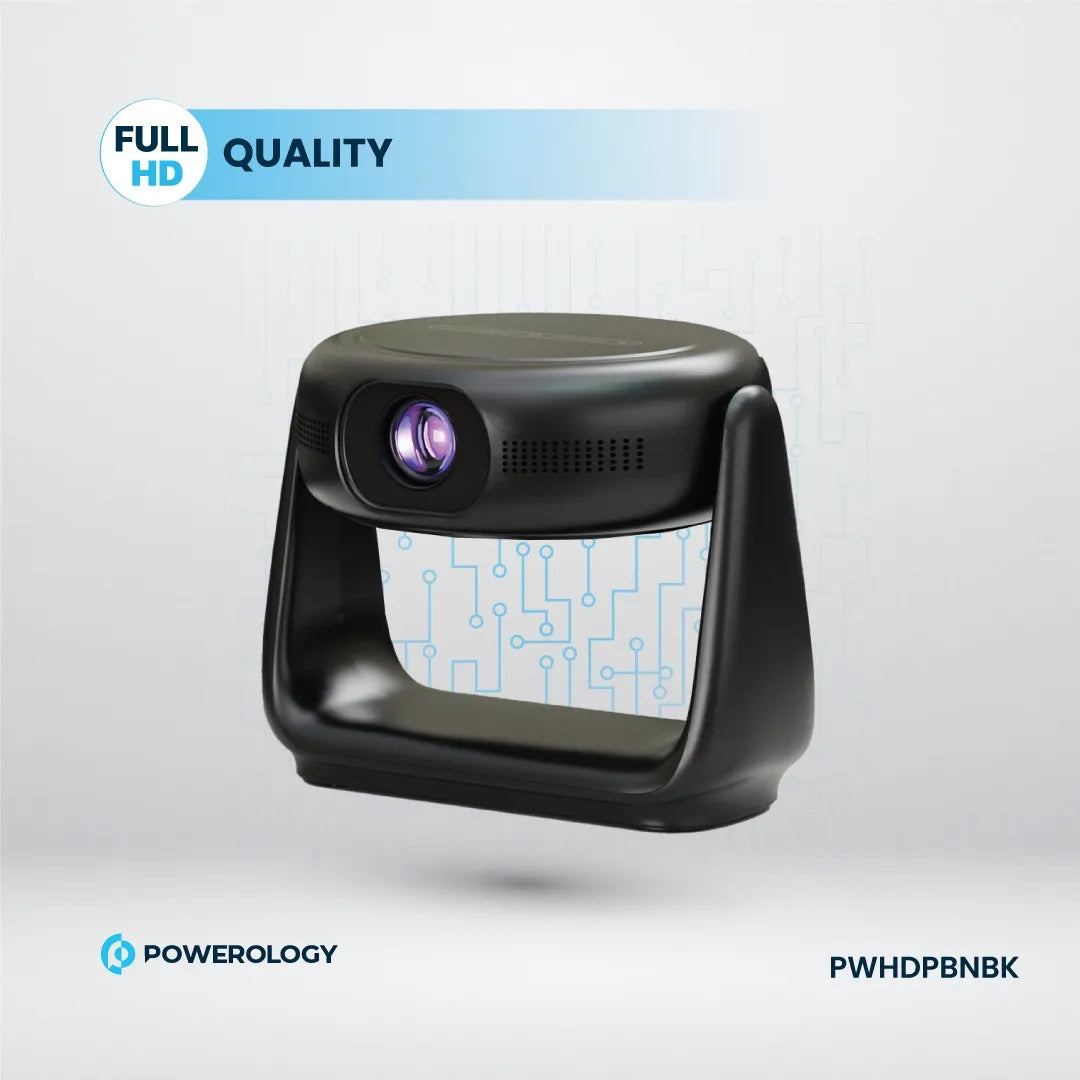 Powerology Rotating Stand Portable Projector