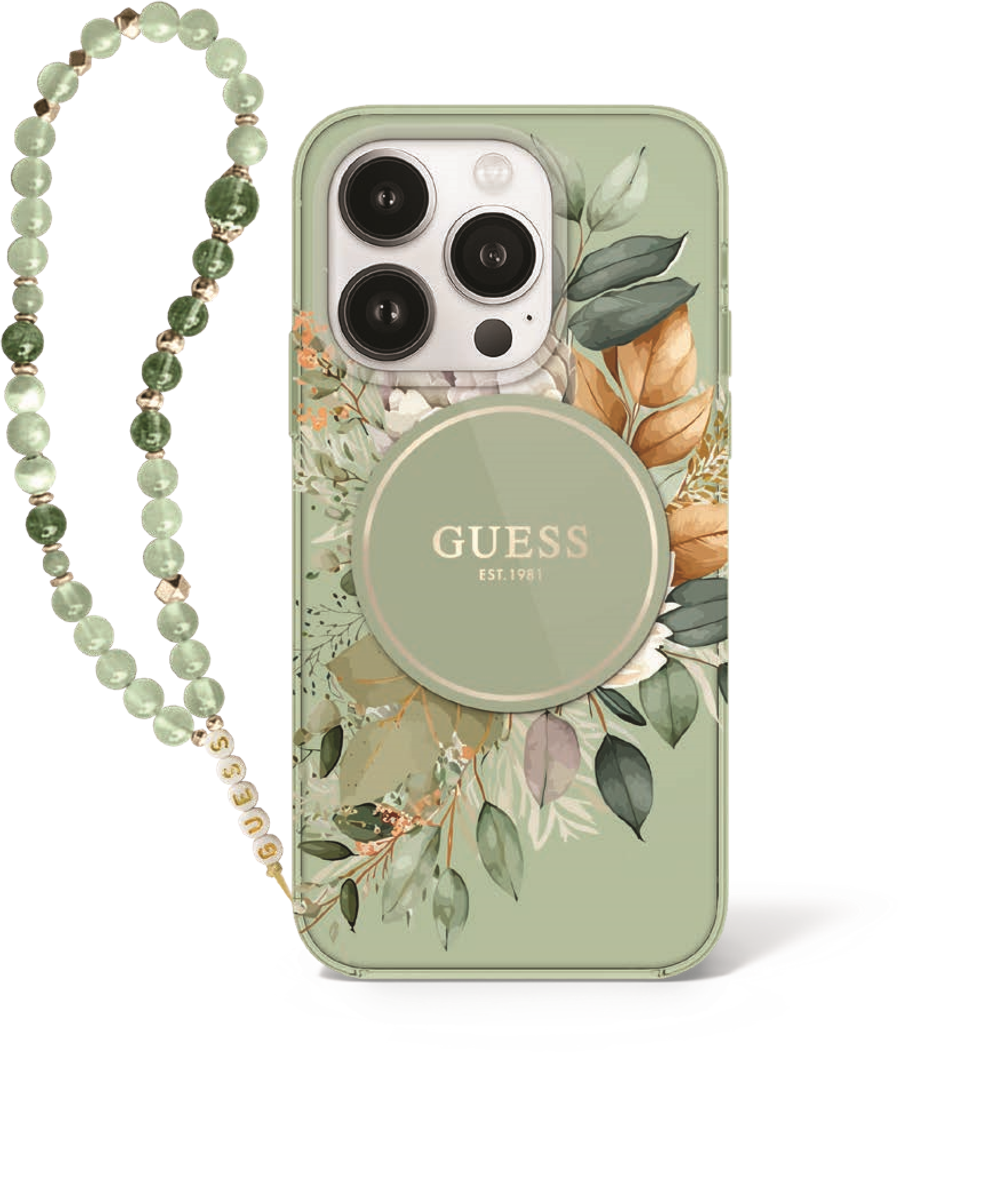 Guess Iphone 16 FLOWERS EDITION Case