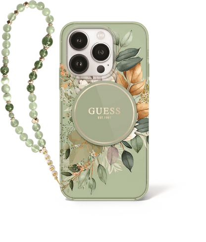 Guess Iphone 16 FLOWERS EDITION Case