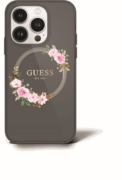 Guess Iphone 16 FLOWERS EDITION Case