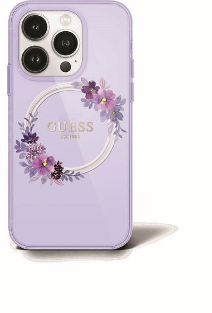 Guess Iphone 16 FLOWERS EDITION Case