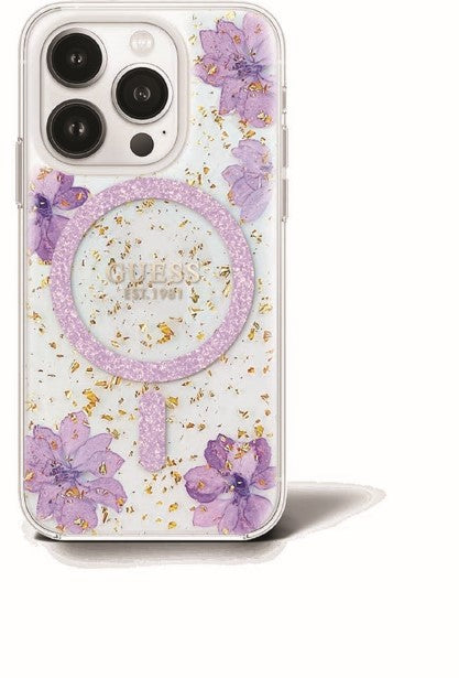 Guess Iphone 16 FLOWERS EPOXY EDITION Case