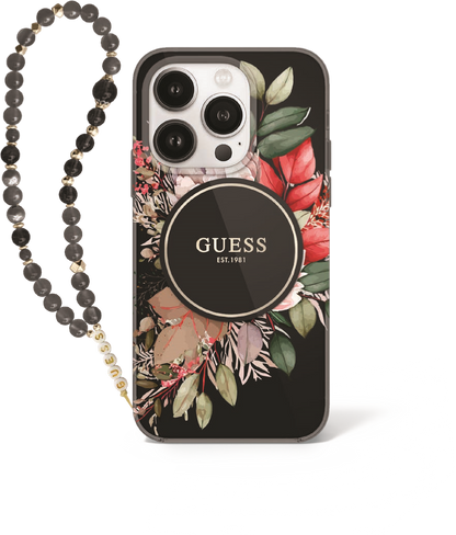 Guess Iphone 16 FLOWERS EDITION Case