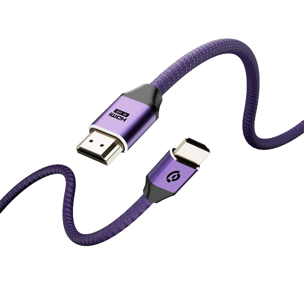 كابل Powerology 8K HDMI مضفر