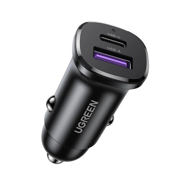 UGREEN 30W Dual Port Car Charger