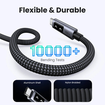 UGREEN Uno 100W USB-C to USB-C Cable (2m)