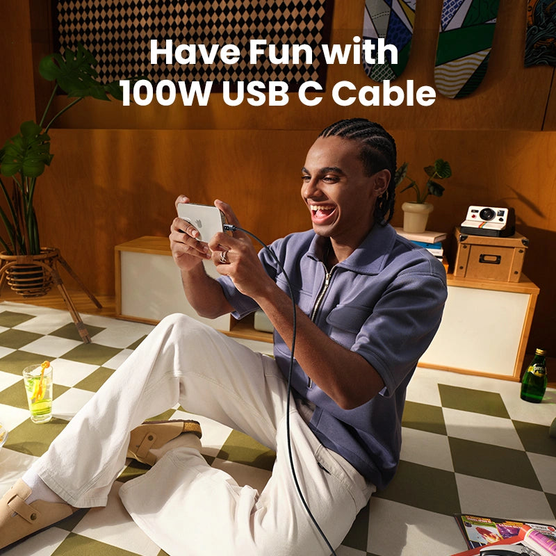 UGREEN Uno 100W USB-C to USB-C Cable (2m)