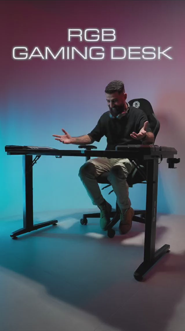 Green Lion RGB Gaming Desk