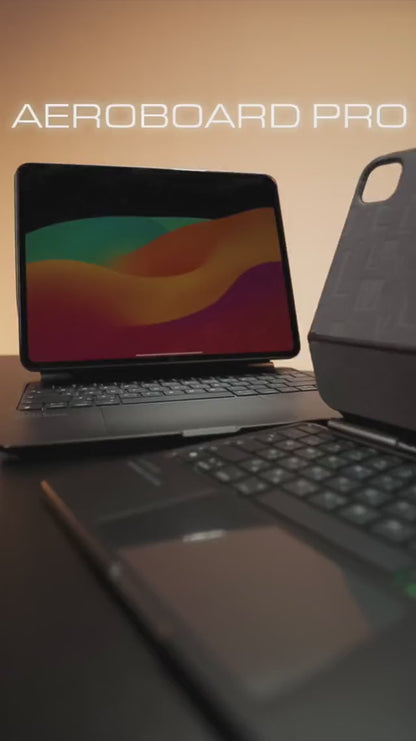 Levelo AeroBoard Pro Saffiano Leather Wireless Keyboard